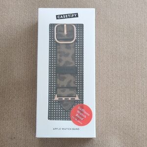 Casetify Camouflage Apple Watch Band with Rose Gold Hardware